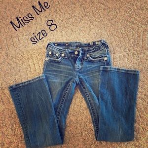 Miss Me girls Jeans Size 8